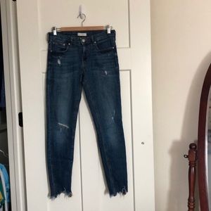 Zara Distressed Skinny Jeans